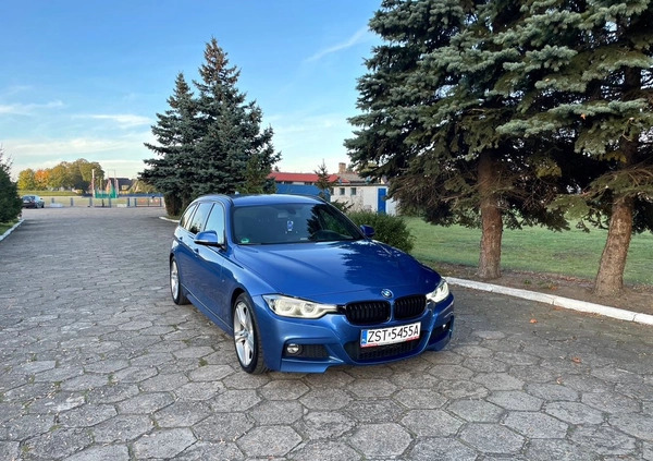 BMW Seria 3 cena 77900 przebieg: 193000, rok produkcji 2016 z Darłowo małe 191